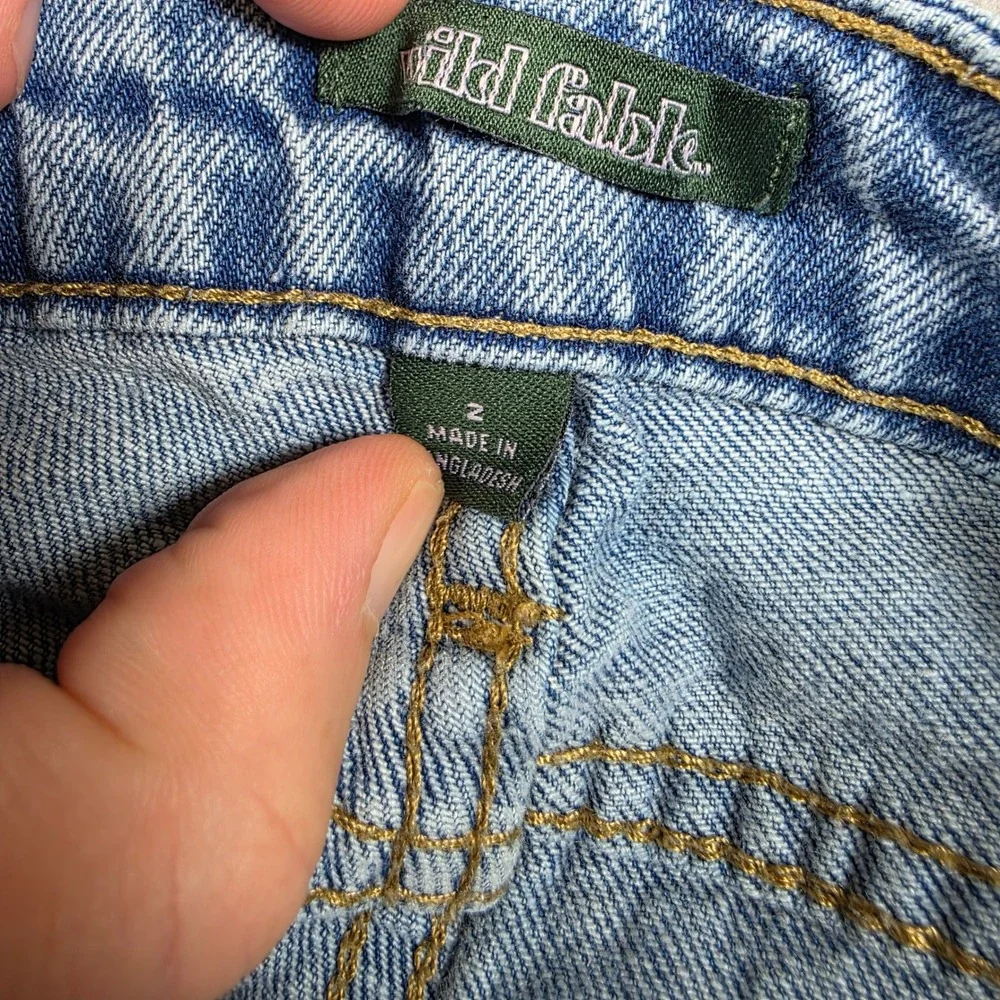Wild Fable Jeans Womens 2 Blue Bootcut Low-Rise Bootcut Light Wash